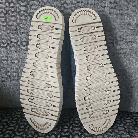 Women's Navy Slip-On Loafers - Picture 6 of 6